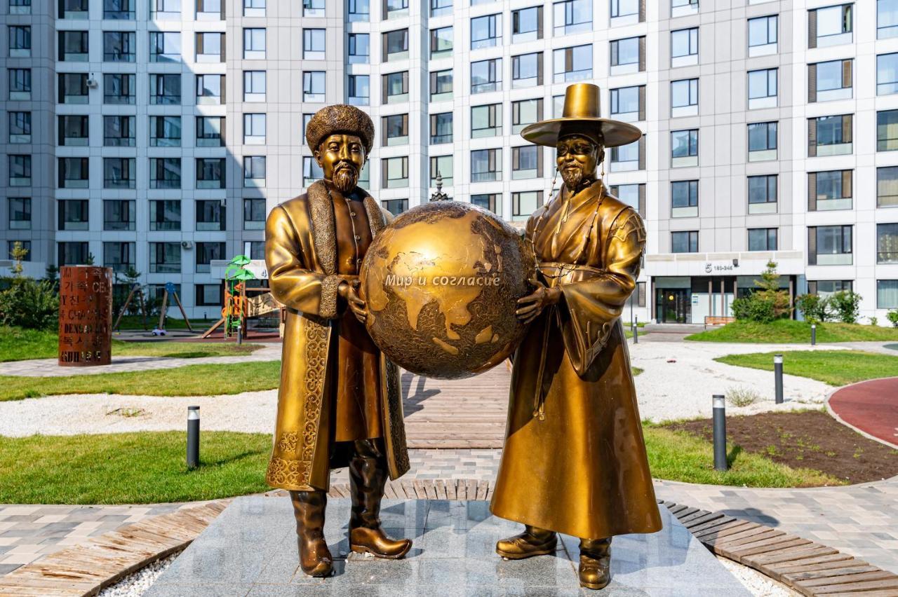 Bi-City Seoul Компактная 2-Комнатная Дизайнерская Nur-Sultan  Exterior photo
