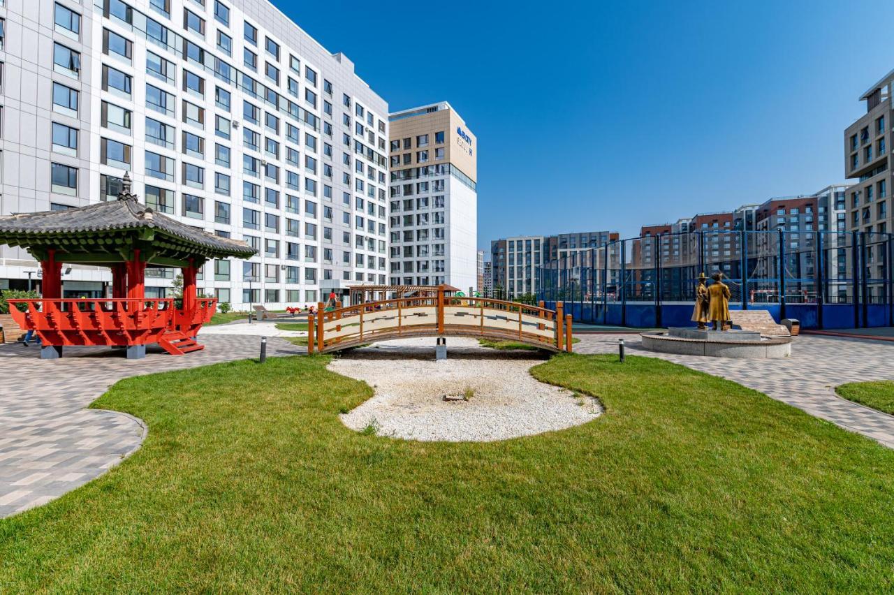 Bi-City Seoul Компактная 2-Комнатная Дизайнерская Nur-Sultan  Exterior photo