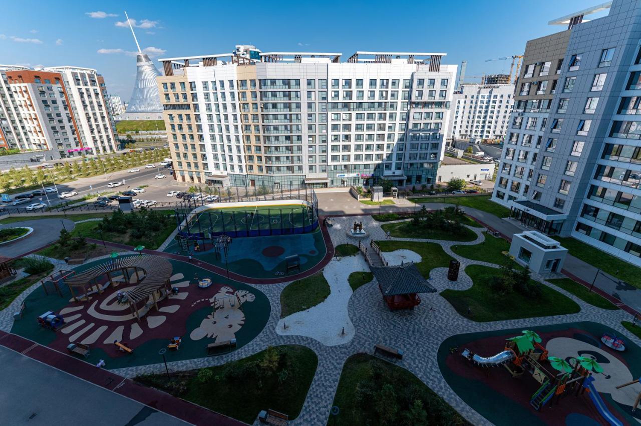 Bi-City Seoul Компактная 2-Комнатная Дизайнерская Nur-Sultan  Exterior photo
